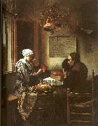 Jan Steen Grace Before a Meal oil painting